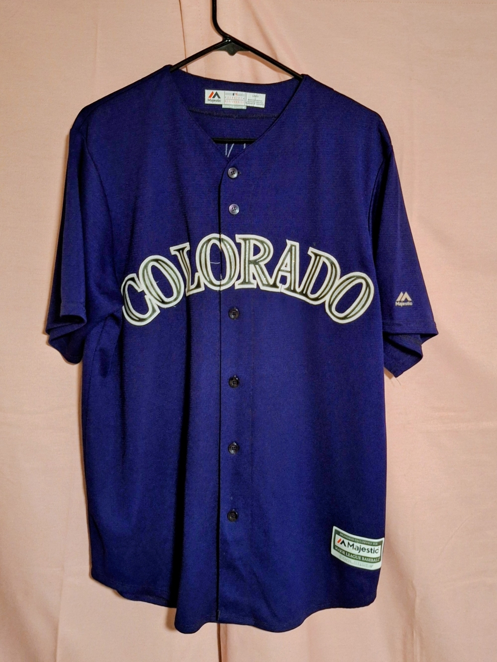 Majestic Colorado Rockies Arenado 28 jersey Purple Baseball Jersey